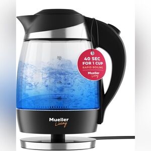SOLD-Mueller Glass Electric Kettle (NIB)